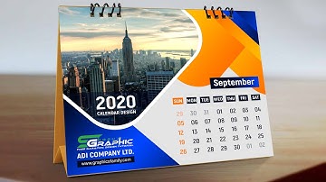 Calendar Design Photoshop Tutorial