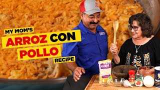How to Make ARROZ CON POLLO | My Abuela's Tex Mex Chicken & Rice Recipe