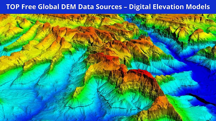 #FreeDemDataSources Top Free Global DEM Data Sources – Digital Elevation Models