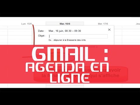 GMAIL : AGENDA