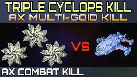 Elite Dangerous [VR] - Triple Cyclops in under 13 minutes [AX Combat] [FA OFF]