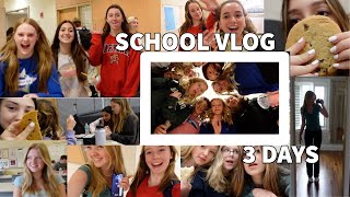 3 DAY SCHOOL VLOG // be prepared for total chaos ❤ // 3 days in the life of a teenage YouTuber