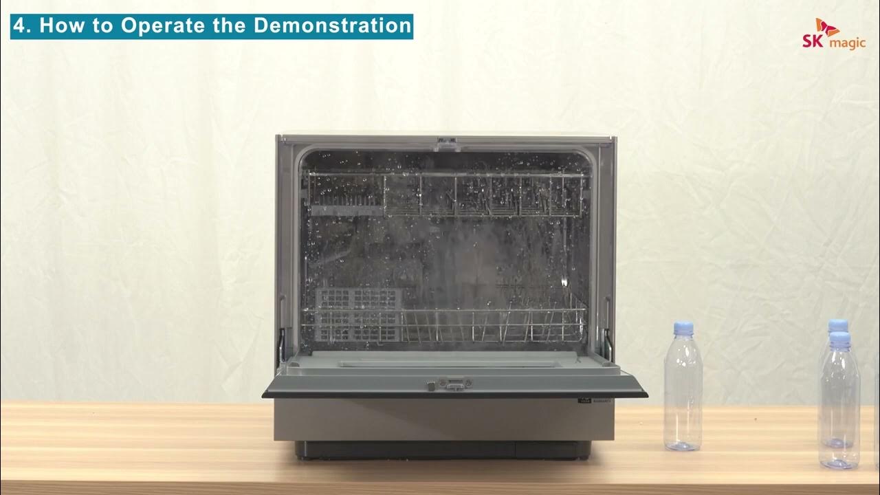 SK magic Triple Care DishWasher Demonstration YouTube