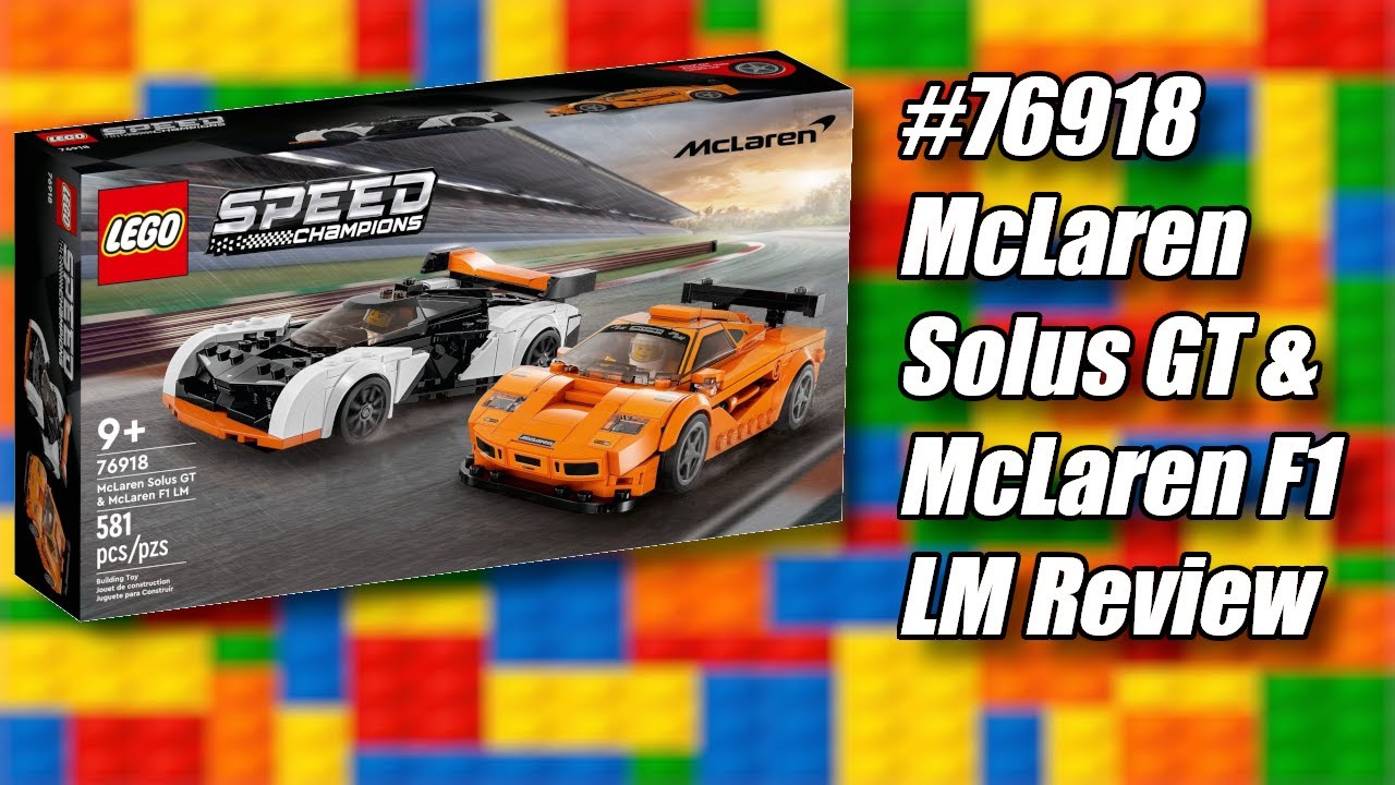 LEGO Review 76918: McLaren Solus GT & F1 LM – DOUBLE SUPERCAR HEAT