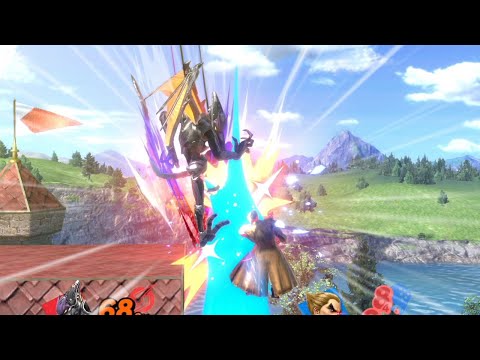 【0％即死】下投げ→空N→下投げ→空前→上Bメテオ【スマブラSP】