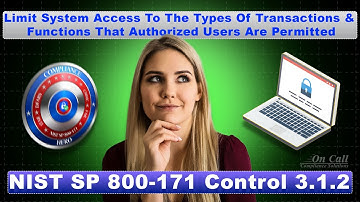 NIST Control AC.L1-3.1.2 - Limit system access to the types of transactions | Why It Matters