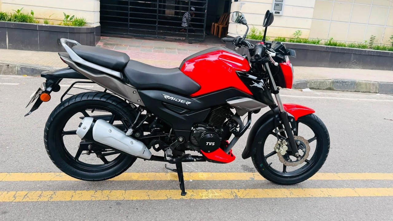 TVS Raider 125 2024 Red