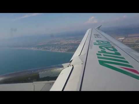 180728 alitalia az1467 rome venice take off youtube