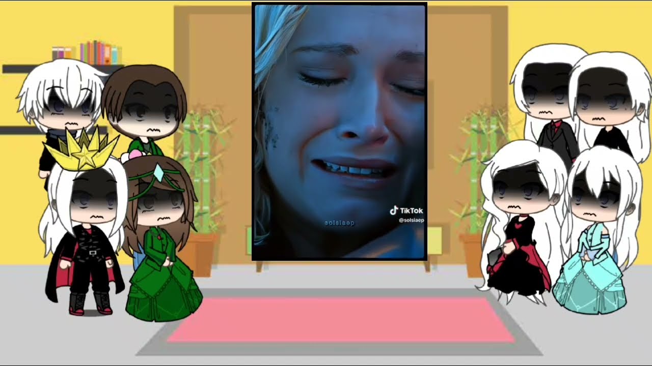 house of the dragon react to the triple daughters of yn es daenerys and thranduil part (5/6)