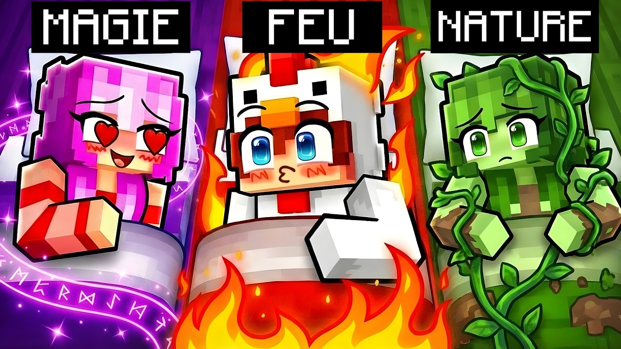 J'ai organisé une SOIRÉE PYJAMA d'ÉLÉMENTAIRES sur Minecraft !