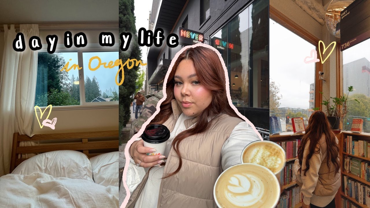 A DAY IN THE MOST TWILIGHT VIBEZ STATE + AESTHETIC 😍🍂 OREGON VLOG