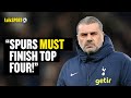 This Spurs Fan CLAIMS Ange Postecoglou Should Be SACKED If Spurs Lose To Arsenal! 😱🔥