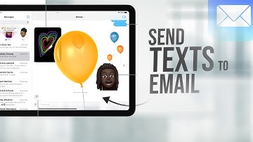 How to Send a Text Message from iPad to Email (tutorial)