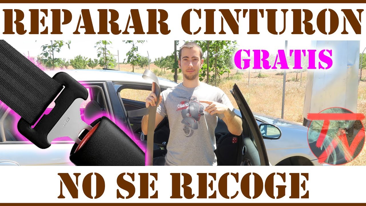 Amado piloto Rana Cinturon no se recoge REPARAR CINTURON de SEGURIDAD gratis | DIY AUTO 🚑🔒  - YouTube