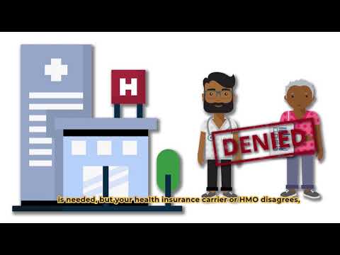Appealing a health care decision