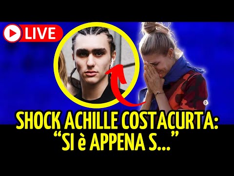 🔴 NOTIZIA SHOCK. ACHILLE COSTACURTA SHOCK POCO FA:SI È APPENA S...