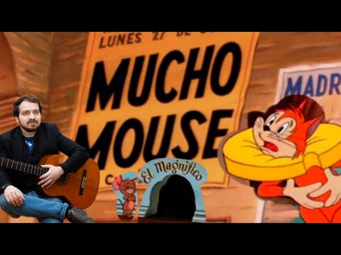 Tom and Jerry Mucho Mouse Espana Cani guitar version 1957 (cover) Tom Jerry 108 Episode Mucho Mouse