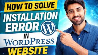 WordPress Installation Error Fix 2026 🔥 | Reinstall WordPress Without Losing Data