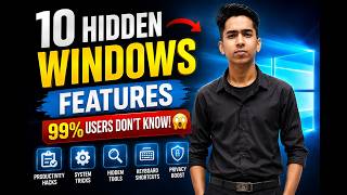 10 Hidden Windows Features You Should Know | Windows Tips & Tricks | Rajesh Shah