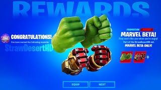 How to Get the *NEW* FREE Hulk Smashers MARVEL Fists in FORTNITE!