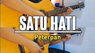 Download Lagu Satu Hati - Peterpan || Acoustic Guitar Instrumental Cover MP3