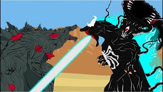 Godzilla Siren Head vs Godzilla Earth And Kaiju Zilla