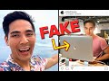 I faked being at work on instagram for a week