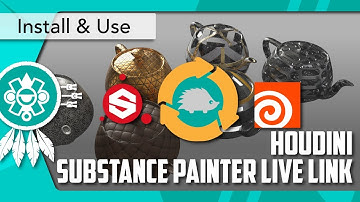 [HOUDINI] SUBSTANCE PAINTER Live Link Installation and Use Guide
