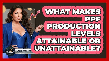 What Makes PPF Production Levels Attainable Or Unattainable? - Macroecon Experts