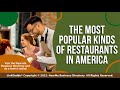 The Most Popular Kinds of Restaurants in America