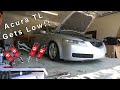 ACURA TL GETS LOW!! (Truhart Coilovers)
