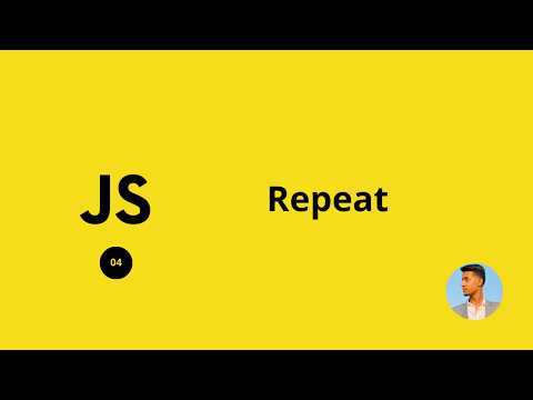 Repeat - Problem Solving with JavaScript [ Arabic ]