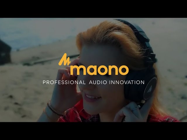 MAONO AU-MH601 - Auriculares de estudio para conductores de 1.969 in,  monitor estéreo sobre la oreja, auriculares cerrados para música, DJ,  podcast