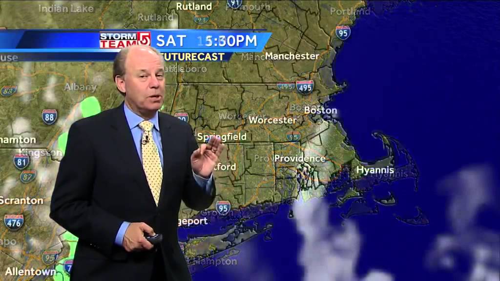 Spotty showers expected Saturday - YouTube