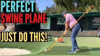 Get Your Swing On Plane EVERY TIME AUTOMATICALLY by Doing THIS!