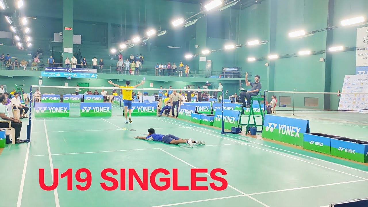 PRANAUV RAM V/S ROUNAK CHOUHAN ALL INDIA JUNIOR RANKING BADMINTON TOURNAMENT