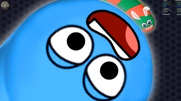 Wormate.io Epic Tiny Worm Vs Giant Worm Trolling Ever/Pro Never Mess Biggest Worm Wormateio Gameplay