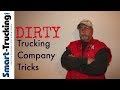 5 Dirty Trucking Company Tricks You Should Know About