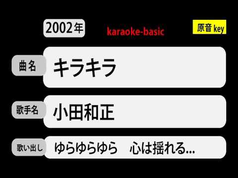 カラオケ，　キラキラ， 小田和正