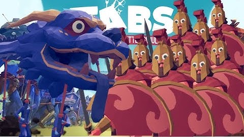 SPARTAN ARMY vs RANDOM UNITS | TABS andofo