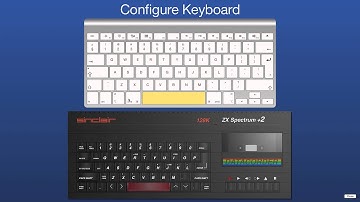 Keyboard configuration in Retro Virtual Machine