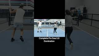 Professional Ewa Radzikowska 5.8 Domination/lady is pro Angela Simon, 5.2 men #pickleball #druh