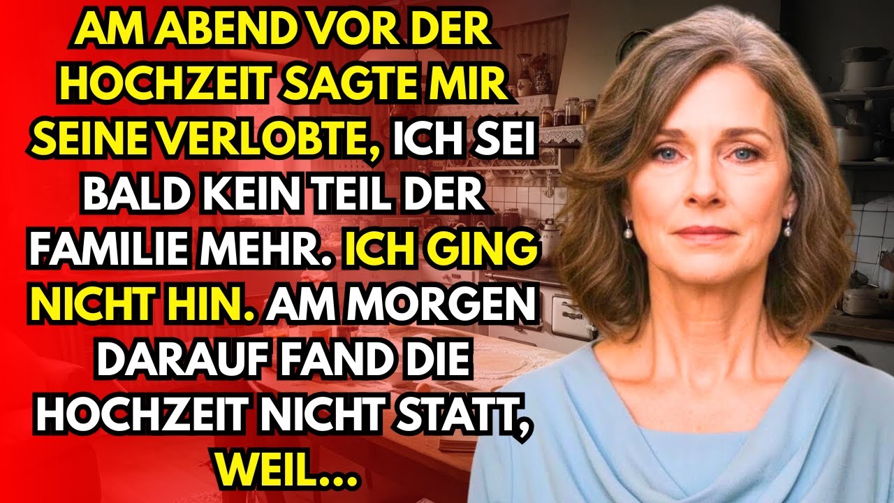 WAHRE GESCHICHTE AUS MÜNCHEN 👵💔 Diese Mutter wurde von der Hochzeit ihres Sohnes ausgeladen