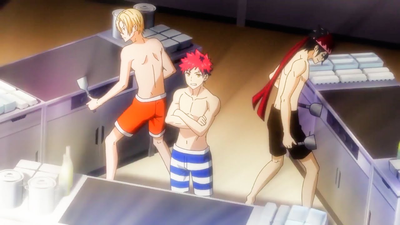 食戟のソーマ 豪ノ皿 ► エリナとソーマが一緒に料理を作り、観客と審査員を驚かせた ► [Food Wars! The Fifth Plate] Eng Sub HD