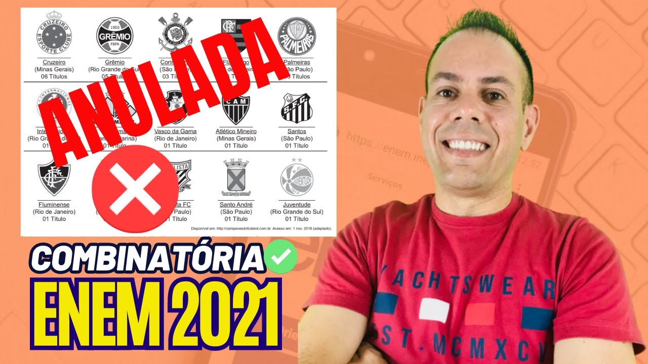 Enem 2021: questão sobre Copa do Brasil é anulada, Enem 2021