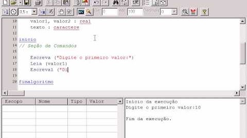 Iniciando com Visualg