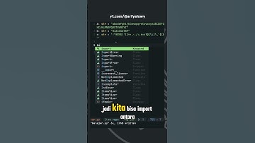 This trick helps speed up python coding #arfyslowy #programming #python #tutorial