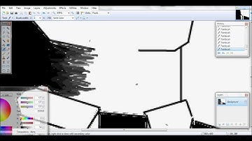 Paint.NET Speed Art | Cartoon Style Slender Man