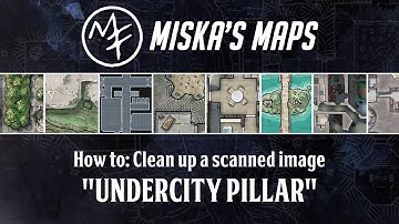 RPG MAP TUTORIALS: How to clean up a scanned image on Photoshop