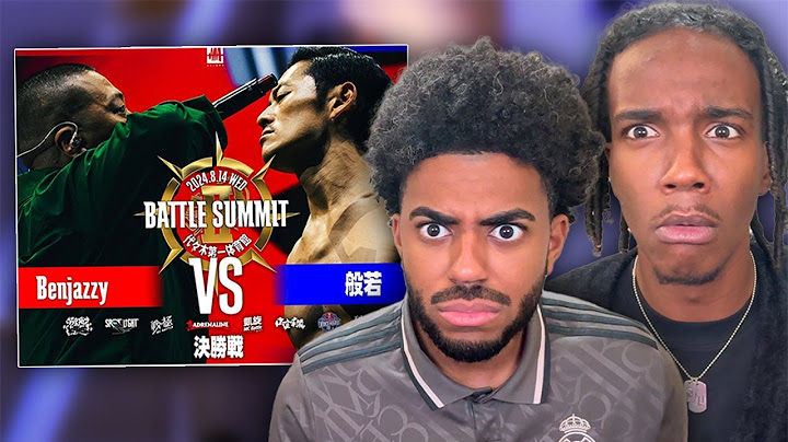 Benjazzy vs 般若 / BATTLE SUMMITⅡ【海外の反応】